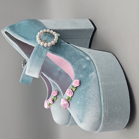 Dolls Kill Shoes - Dolls Kill Sugar Thrillz So This Is Love Platform Mary Jane’s Women 11 Sold Out!
